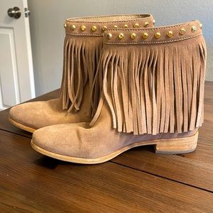 MICHAEL Michael Kors Suede Billie Studded Bootie